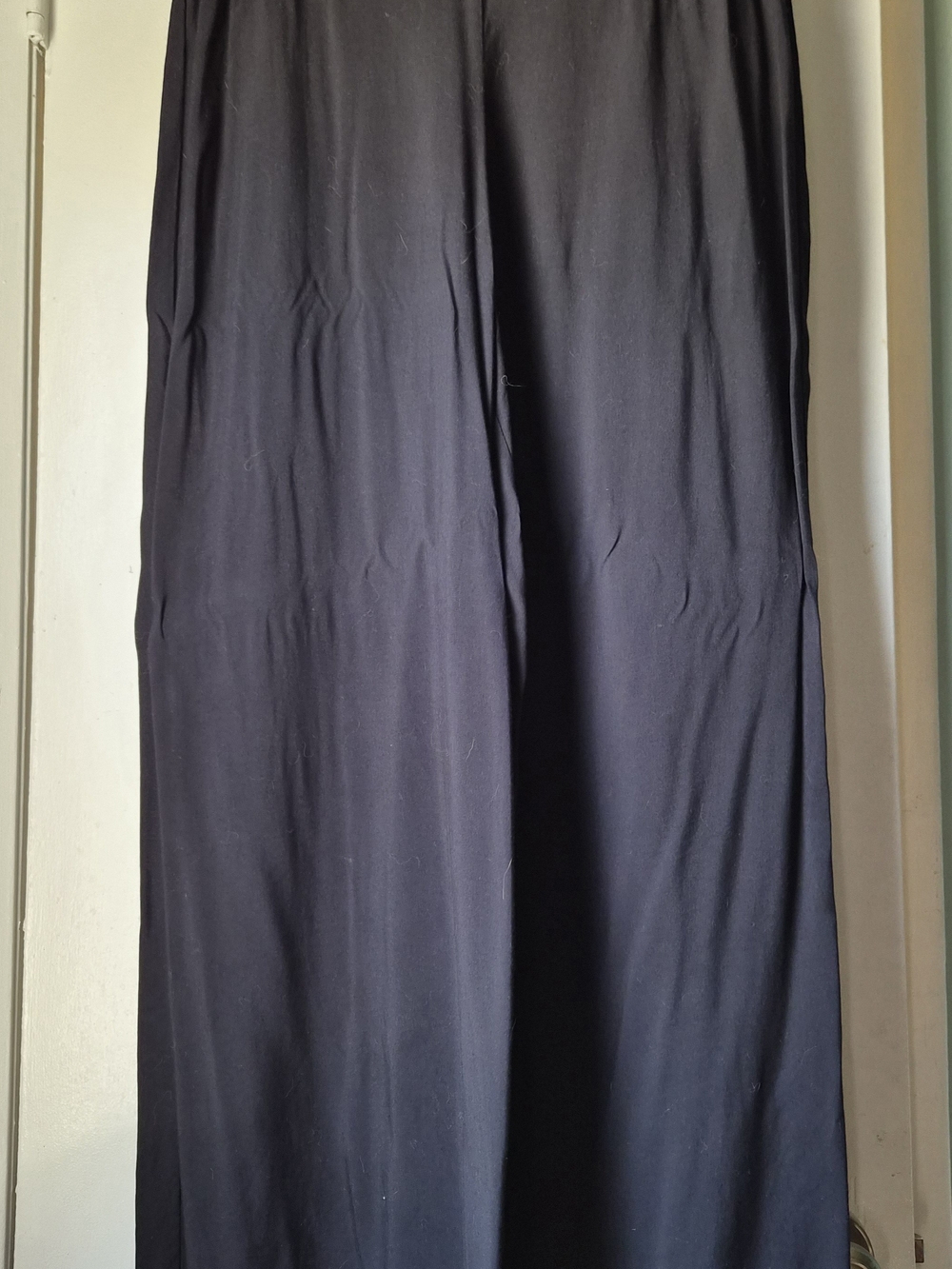 Clsssic Black Womens Ultra lightweight Palazzo Pants